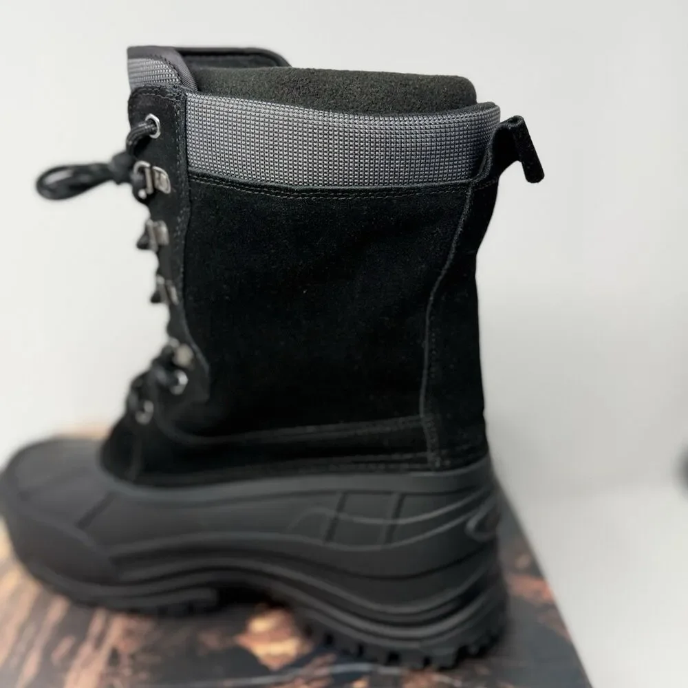 NORTIV 8 Terrex-2M Men’s Snow Boots Black US 9 3M Thinsulate STORE MODEL